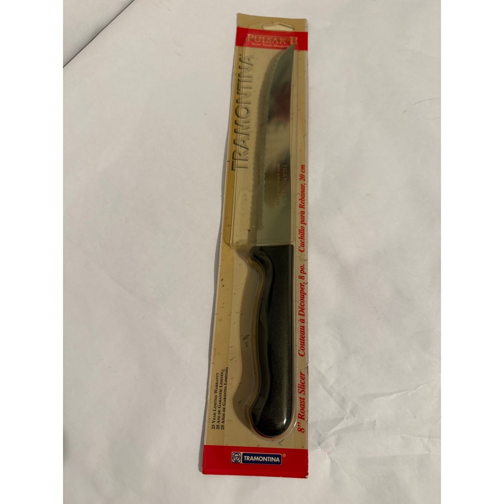 Tramontina Pulsar II 8" Roast Slicer Knife High Carbon Stainless Steel C-335/08